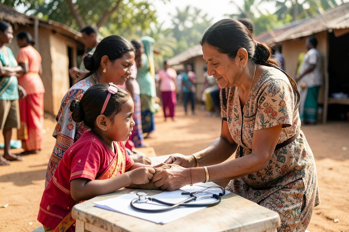 Representative image for Health & Nutrition. Temporary placeholder visual, not a Hum Log India programme photograph.