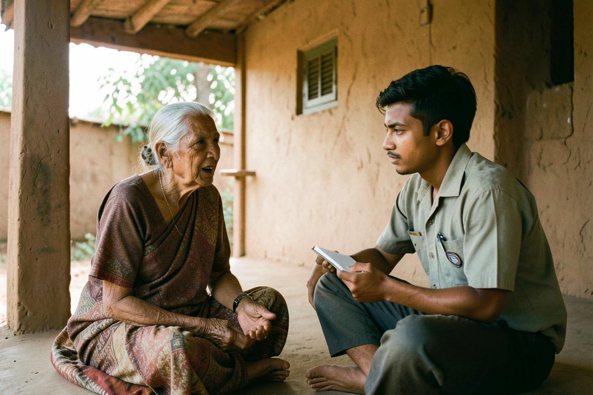Representative image illustrating the idea of "Listen". Temporary placeholder visual, not a Hum Log India programme photograph.