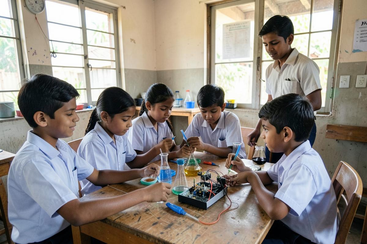Representative image for Science & Technology. Temporary placeholder visual, not a Hum Log India programme photograph.