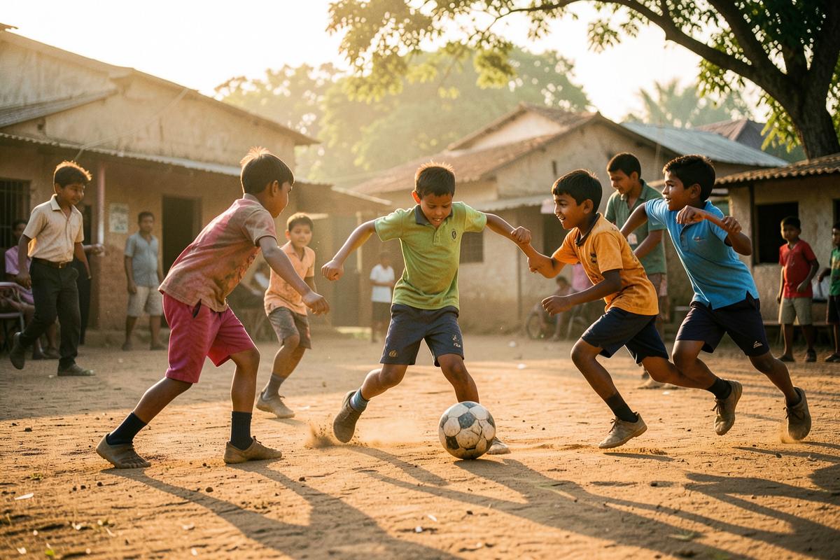 Representative image for Sports & Youth Engagement. Temporary placeholder visual, not a Hum Log India programme photograph.
